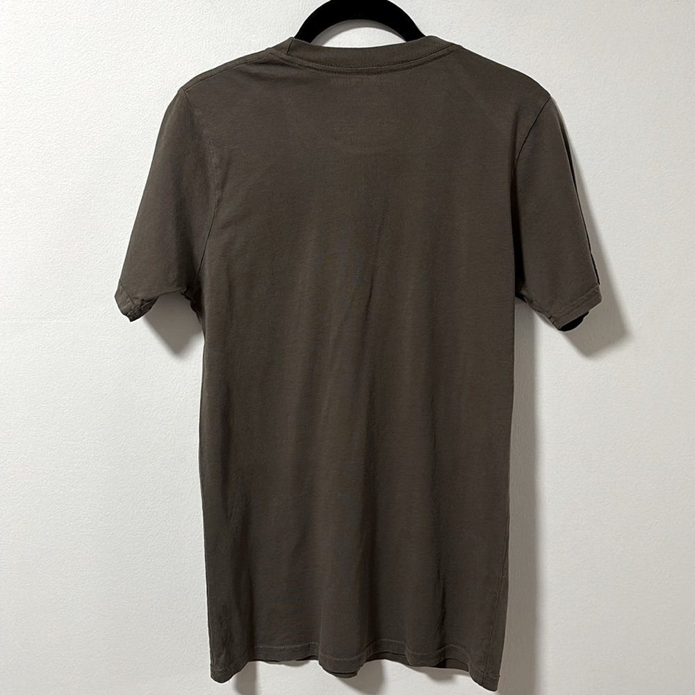 NWT UNSWEETENED (S) NEW YORK Rebel Stud Vintage Oversized Tee Army Brown - Sm - Picture 5 of 9
